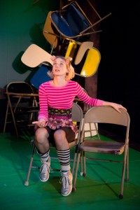 Mary Tuomanen in 2013's Pookie Goes Grenading. Photo by Johanna Austin.