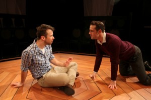 1. Wes Haskell stars as John and John Jarboe is M in Theatre Exile’s COCK (Photo credit: Paola Nogueras)