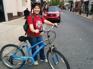 Deana Stuart on Phindie's Official Fringe Bike Tour