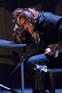 Matteo Scammell as the Beast in the Arden’s BEAUTY AND THE BEAST (Photo credit: Mark Garvin)