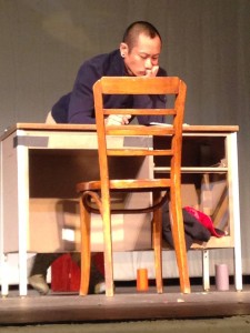 Makoto Hirano in the role of Gordon Hirabayashi in Plays & Players' production of HOLD THESE TRUTHS.