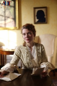 Jennifer Summerfield in American Historical Theatre’s ELIZA POWEL: A MORAL DILEMMA (Photo credit: Kyle Cassidy).