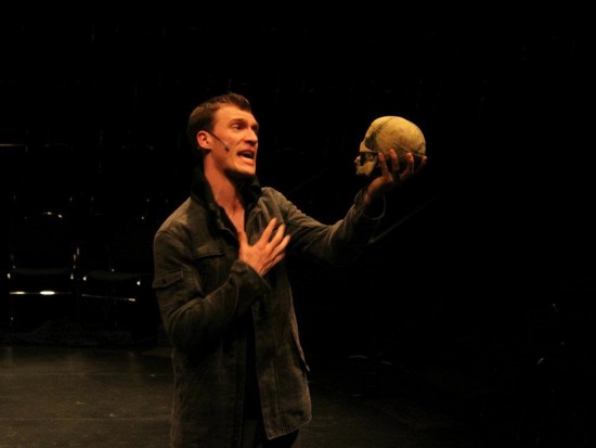 Tucker Delaney-Winn in the title role of Feast Productions’ HAMLET THE HIP-HOPERA (Photo credit: Courtesy of the Production)