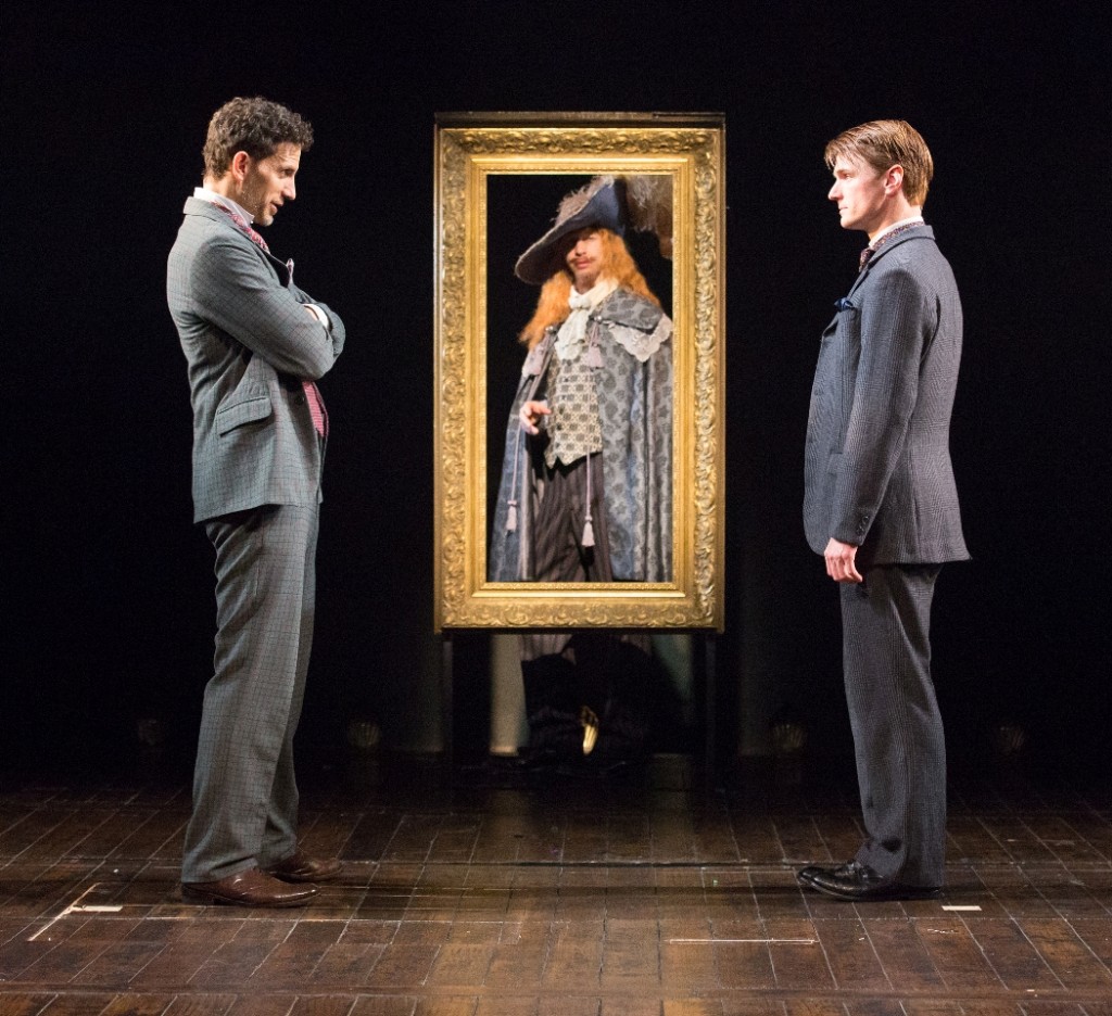 Ron Menzel, Adam Green, and Henry Clark in PTC's BASKERVILLE: A SHERLOCK HOLMES MYSTERY (Photo credit: Mark Garvin)