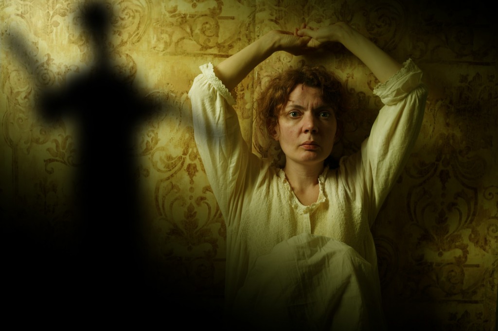 Jennifer Summerfield in THE YELLOW WALLPAPER. Photo credit: Kyle Cassidy.