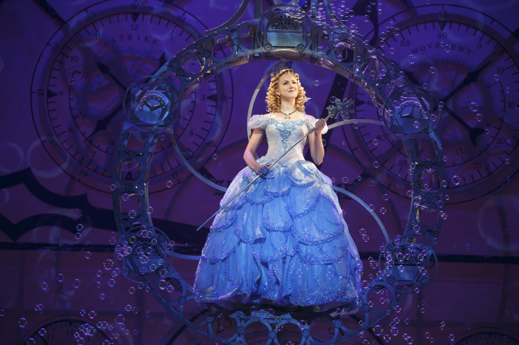 Ginna Claire Mason as Glinda in WICKED. Photo by Joan Marcus.