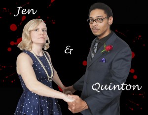Jen & Quinton perform this weekend at the Philly Improv Theater's new Adrienne Theatre home.