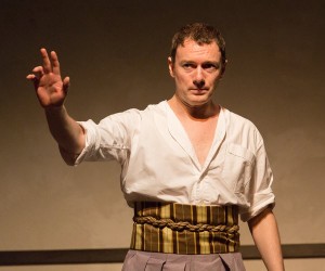 Jered McLenigan as Marc Antony (Photo courtesy of Mark Garvin) 