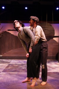Sean Lally and Griffin Stanton-Ameison in EgoPo's GINT. Photo by David Cimetta.