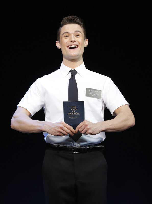 Mark Evans THE BOOK OF MORMON First National Tour © Joan Marcus, 2013