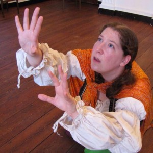 Mechanical Theater’s MASQUE OF POE features Melissa Amilani in “Hop Frog” (Photo credit: Loretta Vasile)