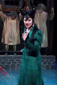 Kim Carson as Morgana in ARTHUR AND THE TALE OF THE RED DRAGON at People’s Light (Photo caption: Mark Garvin)