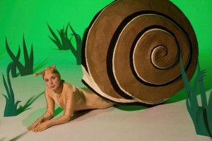 Isabella Rossellini portrays a snail in GREEN PORNO (Photo credit: Mario del Curto)