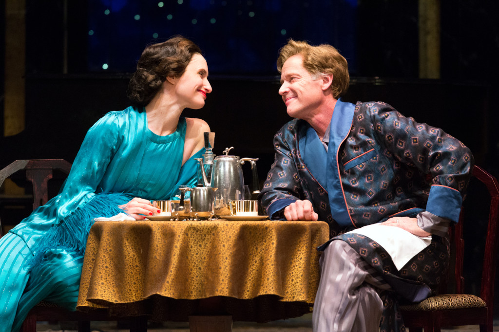  Kathleen Wallace and Greg Wood in Noël Coward’s PRIVATE LIVES at Walnut Street Theatre. Photo by Mark Garvin.