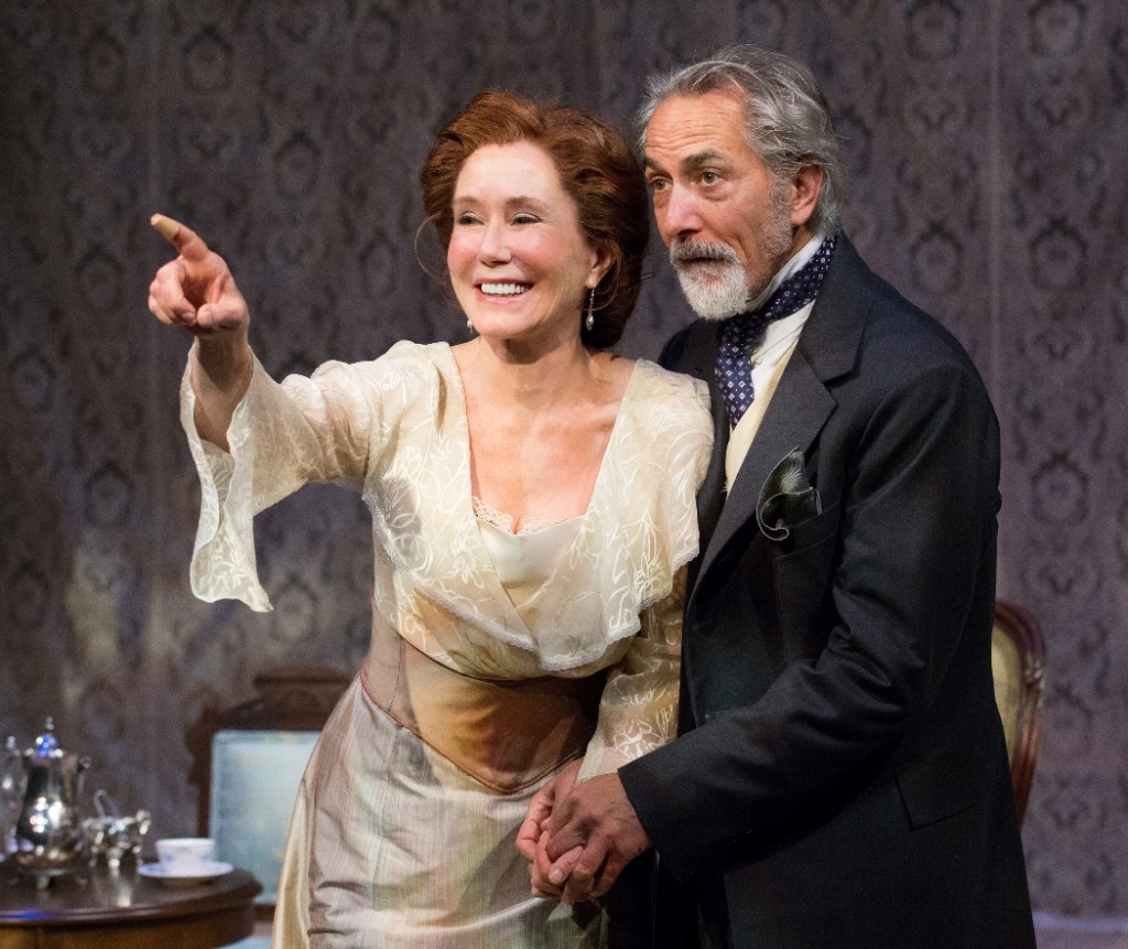 Mary McDonnell and David Strathairn in THE CHERRY ORCHARD at People’s Light (Photo credit: Mark Garvin)
