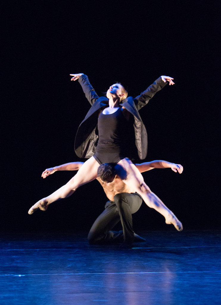From Amy Seiwert’s It’s Not A Cry; Dancers: Chloe Felesina and Richard Villaverde. Photo by: Alexander Iziliaev