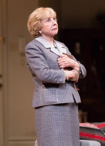  Emmy Award-winning Actress Michael Learned in MOTHERS AND SONS. Photo by Mark Garvin.