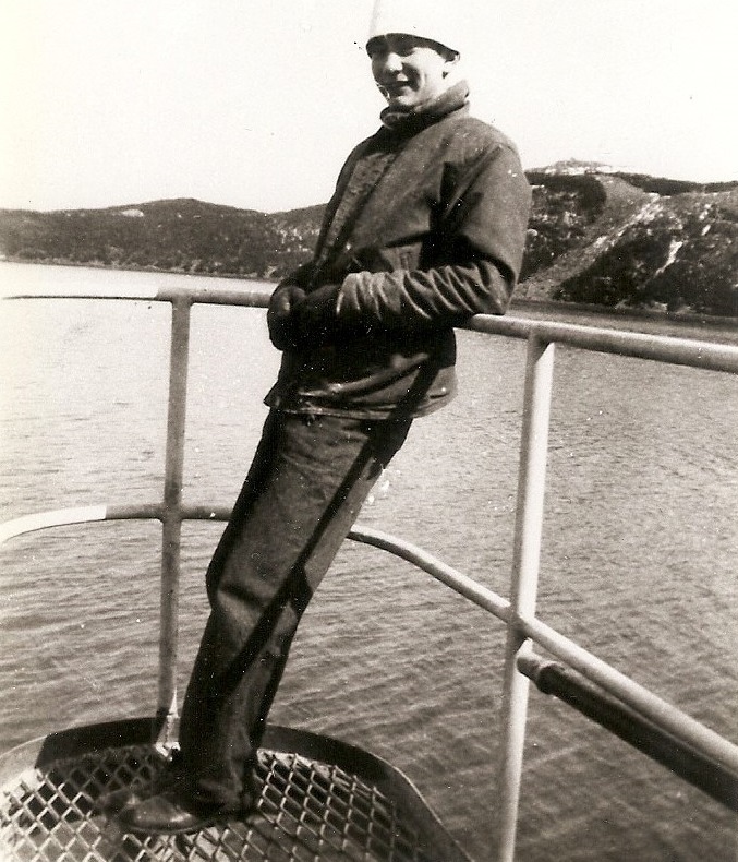 Walt Vail on the famous Ingham, 1946