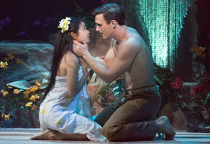 Alison T. Chi and Ben Michael in Rodgers and Hammerstein’s SOUTH PACIFIC at Walnut Street Theatre. Photo by Mark Garvin.