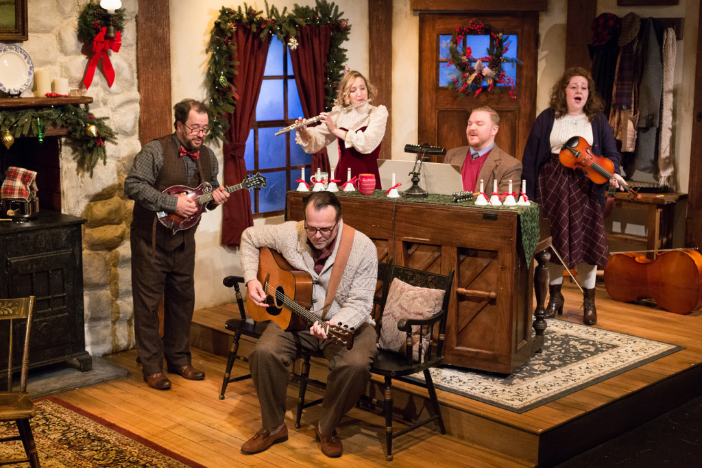 Cast of Dylan Thomas’ A Child’s Christmas In Wales at Walnut Street Theatre. Photo by Mark Garvin.