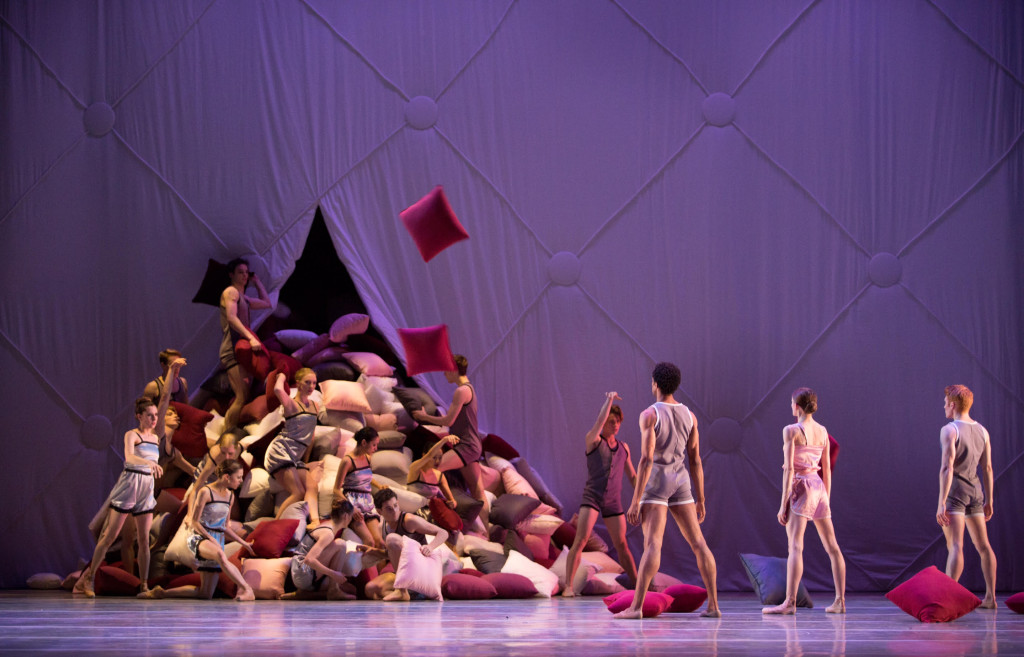 Reaction-1564: Artists of Pennsylvania Ballet in Matthew Neenan's Somnolence Photo Credit: Alexander Iziliaev