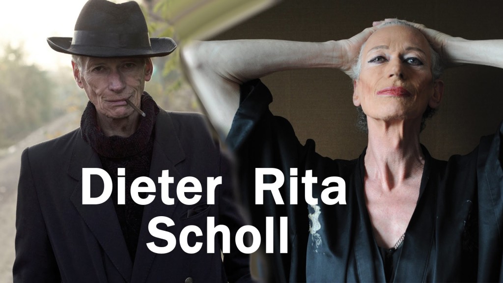 Dieter Rita Scholl as a man and as a woman. Photo by Elke Guenzler