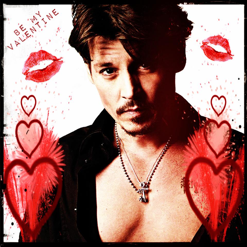 1. Johnny Depp Valentine